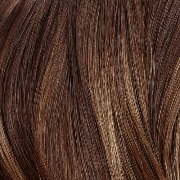 Luxy Hair Extensions - Chocolate Brown Balayage 20" - Picture 6 of 7